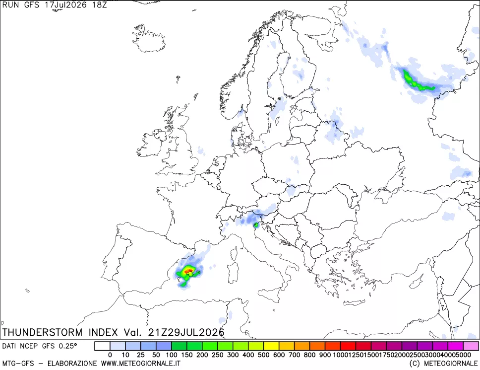mappa Indice Temporali (TSI)