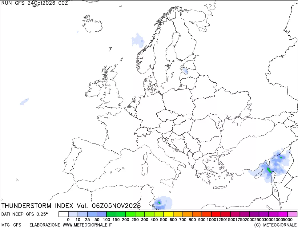 mappa Indice Temporali (TSI)