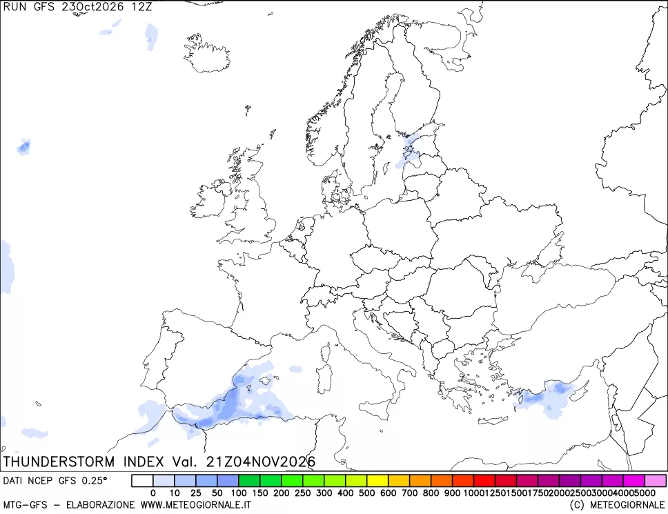 mappa Indice Temporali (TSI)