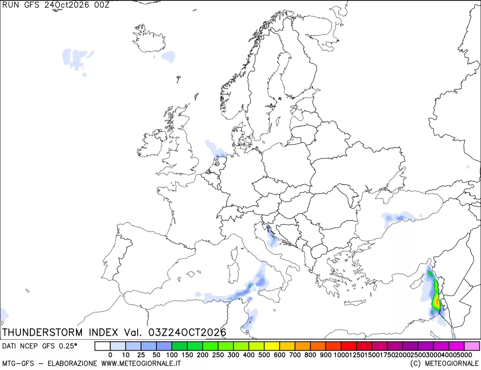 mappa Indice Temporali (TSI)