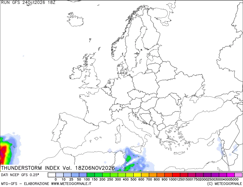 mappa Indice Temporali (TSI)