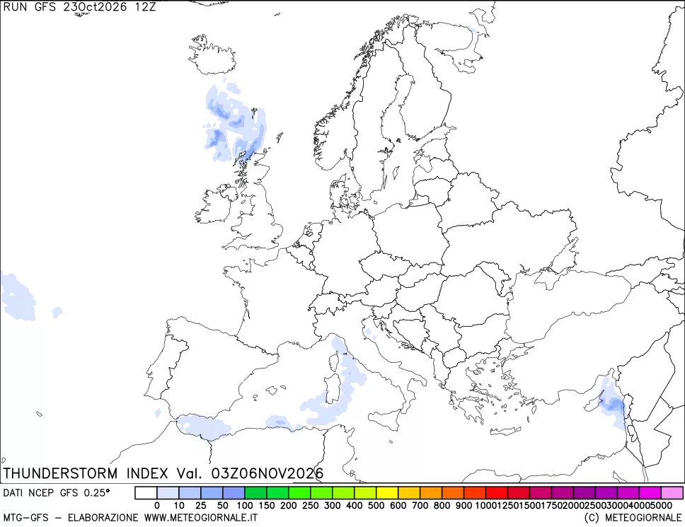 mappa Indice Temporali (TSI)