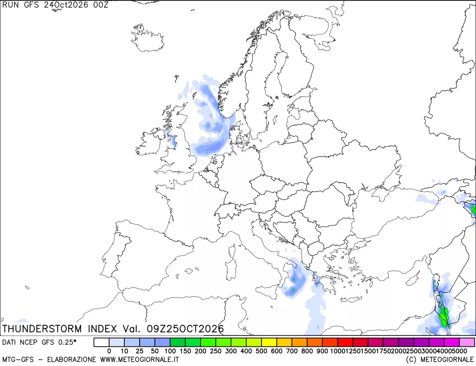 mappa Indice Temporali (TSI)