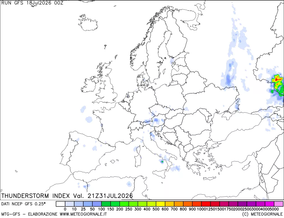 mappa Indice Temporali (TSI)