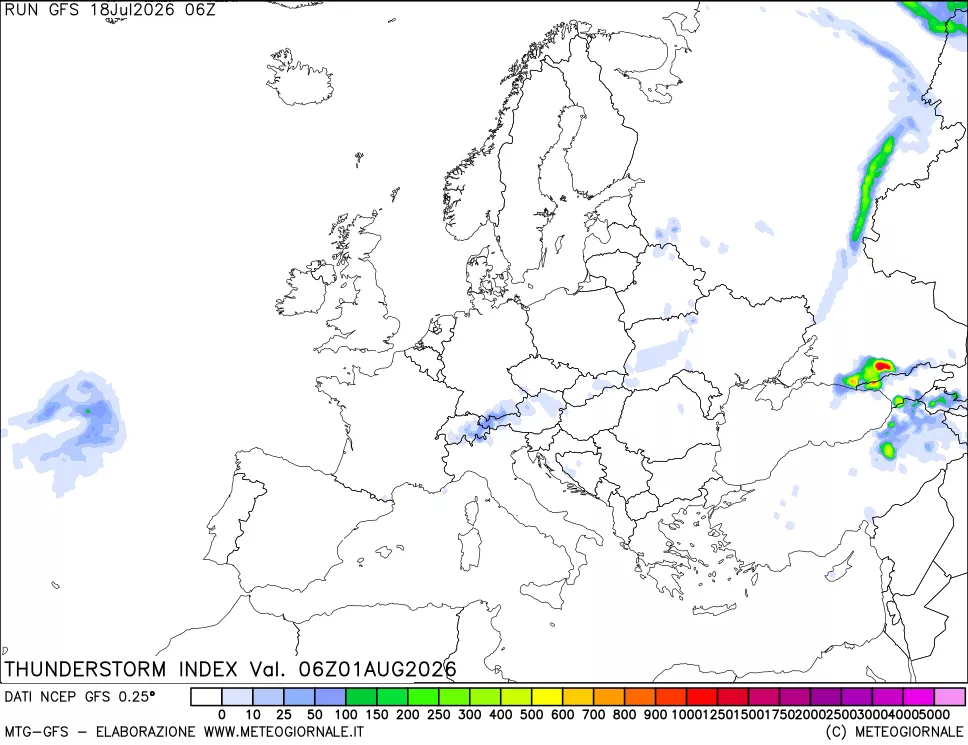 mappa Indice Temporali (TSI)