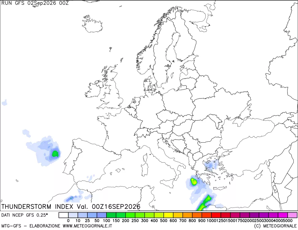 mappa Indice Temporali (TSI)