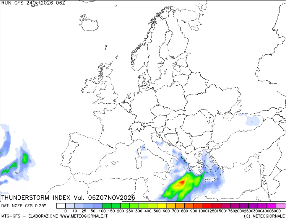 mappa Indice Temporali (TSI)