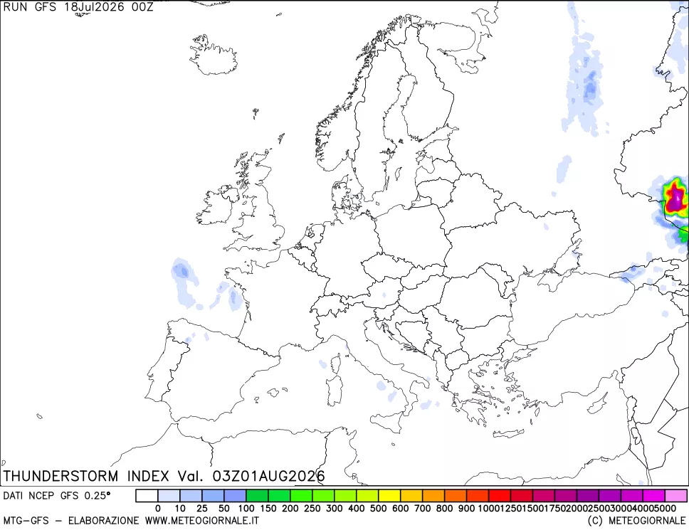 mappa Indice Temporali (TSI)