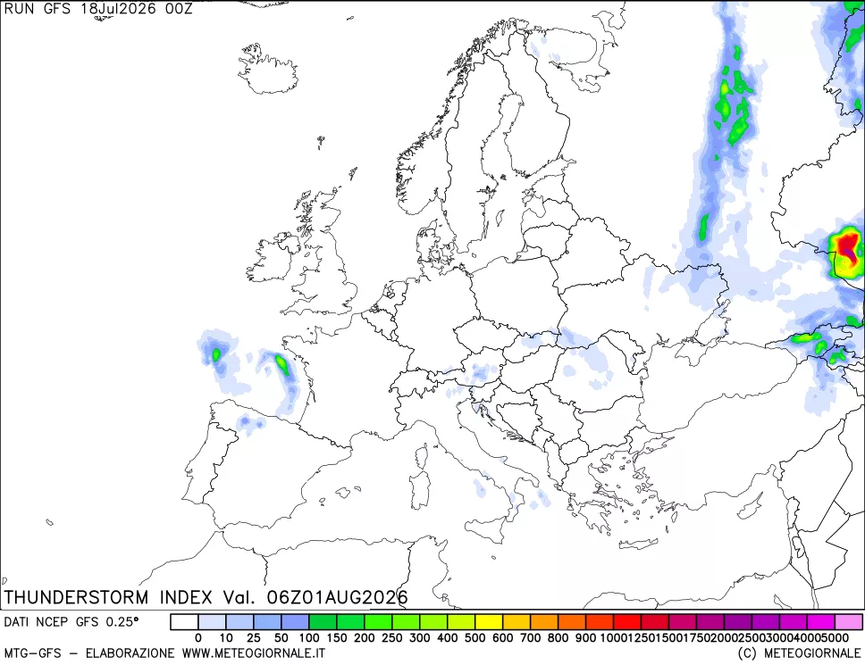 mappa Indice Temporali (TSI)