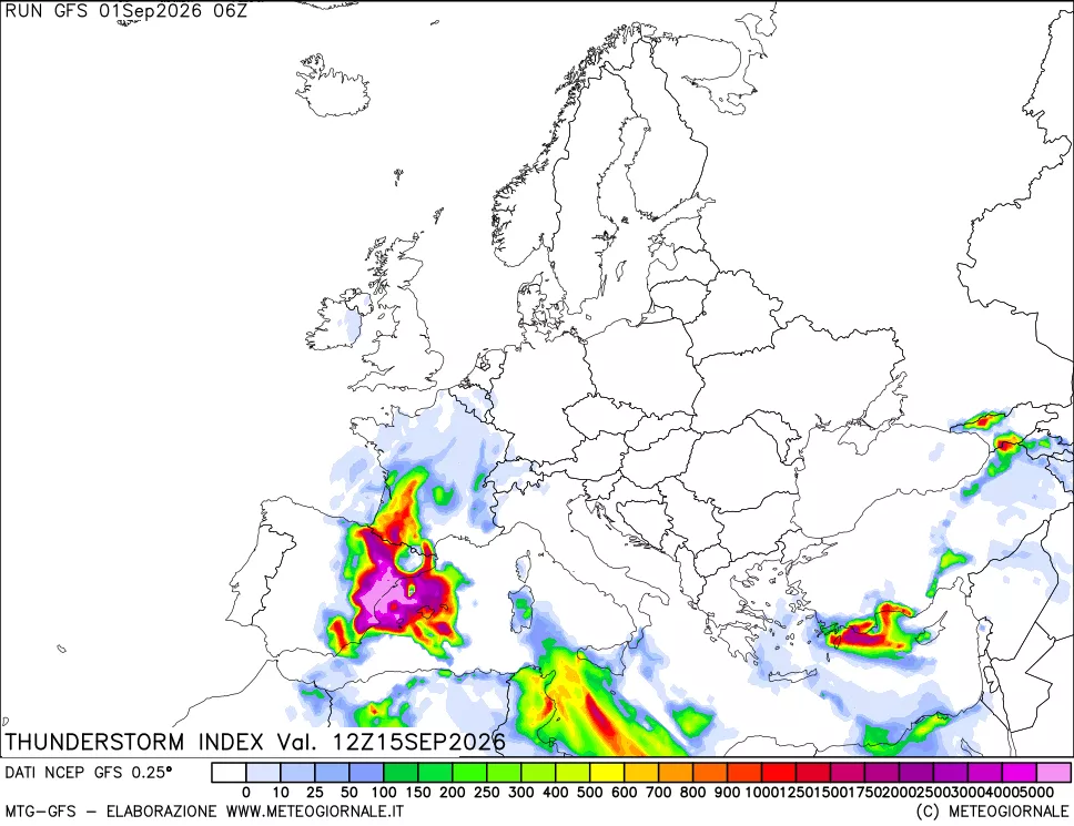mappa Indice Temporali (TSI)