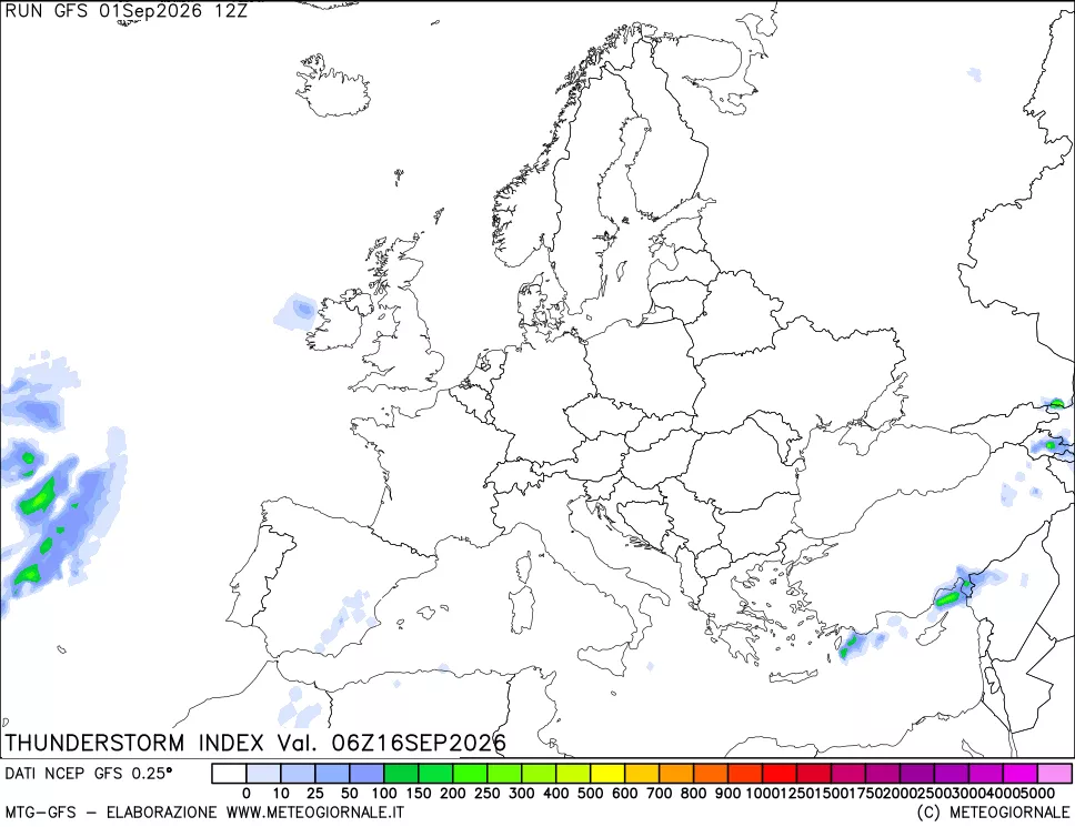 mappa Indice Temporali (TSI)