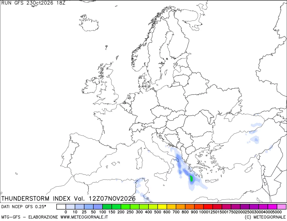 mappa Indice Temporali (TSI)
