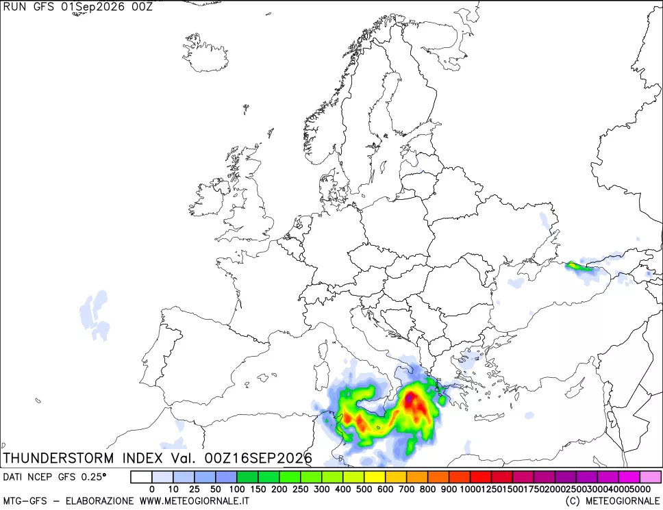 mappa Indice Temporali (TSI)