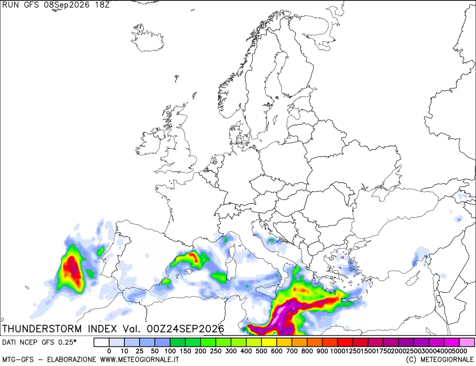 mappa Indice Temporali (TSI)