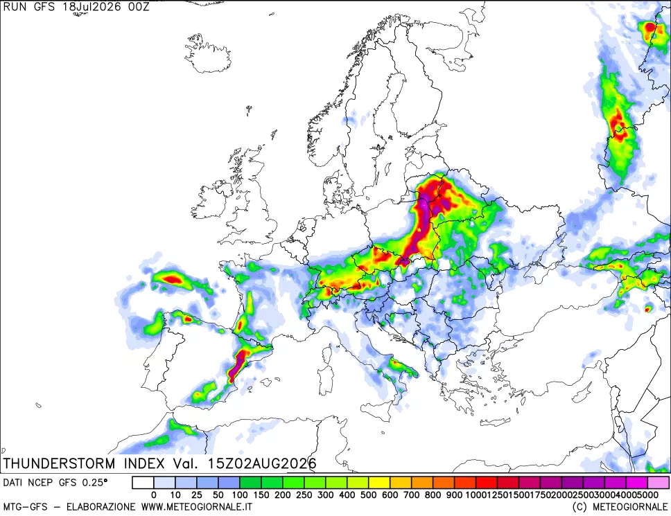 mappa Indice Temporali (TSI)