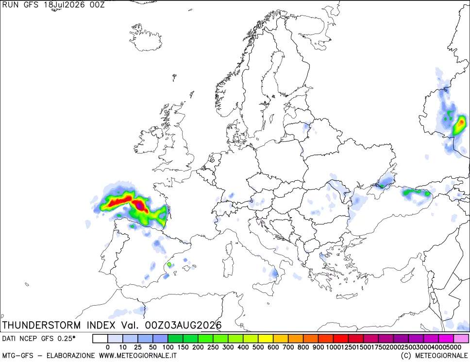 mappa Indice Temporali (TSI)