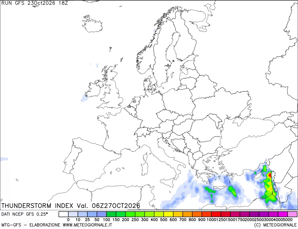 mappa Indice Temporali (TSI)