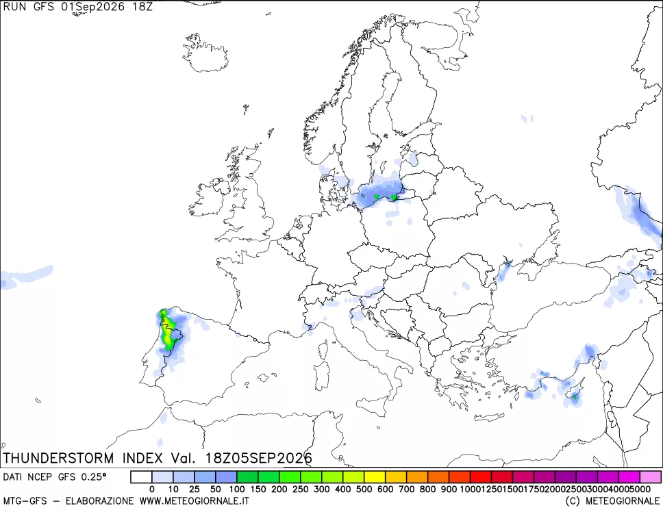 mappa Indice Temporali (TSI)
