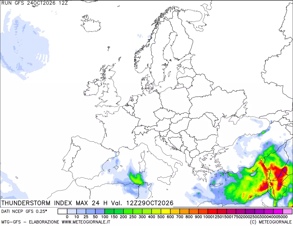 mappa Indice Temporali massimo 24 ore