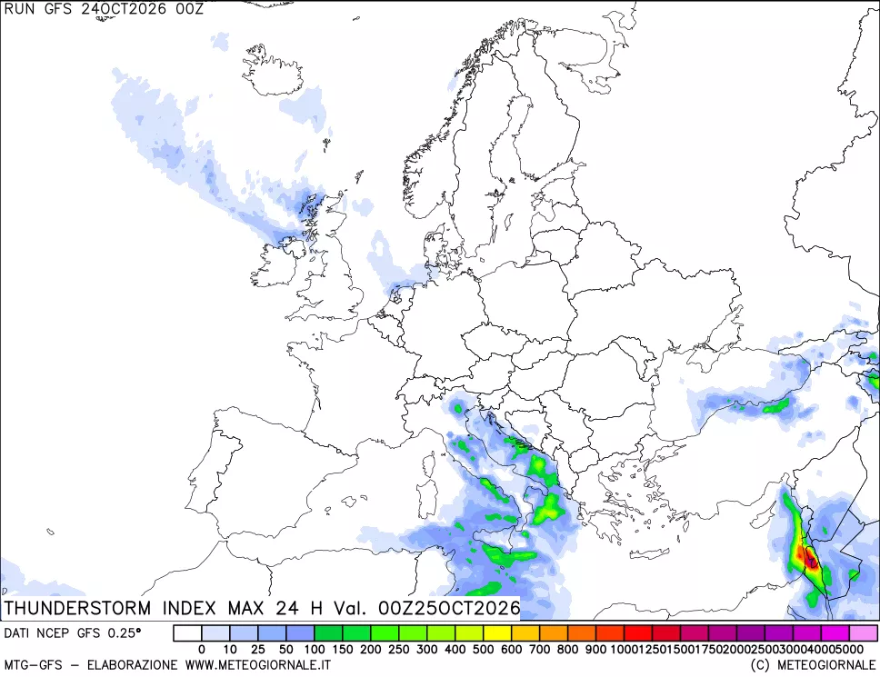 mappa TSI Max 24 ore