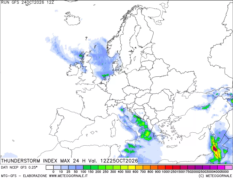 mappa TSI Max 24 ore