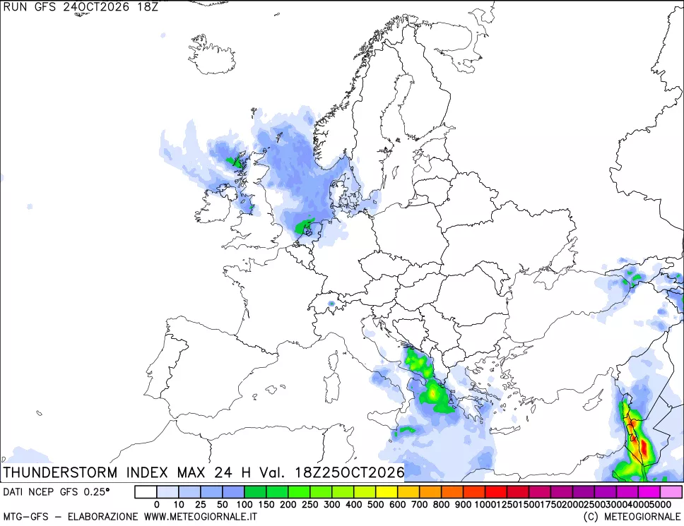 mappa TSI Max 24 ore