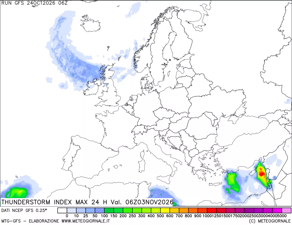 mappa TSI Max 24 ore