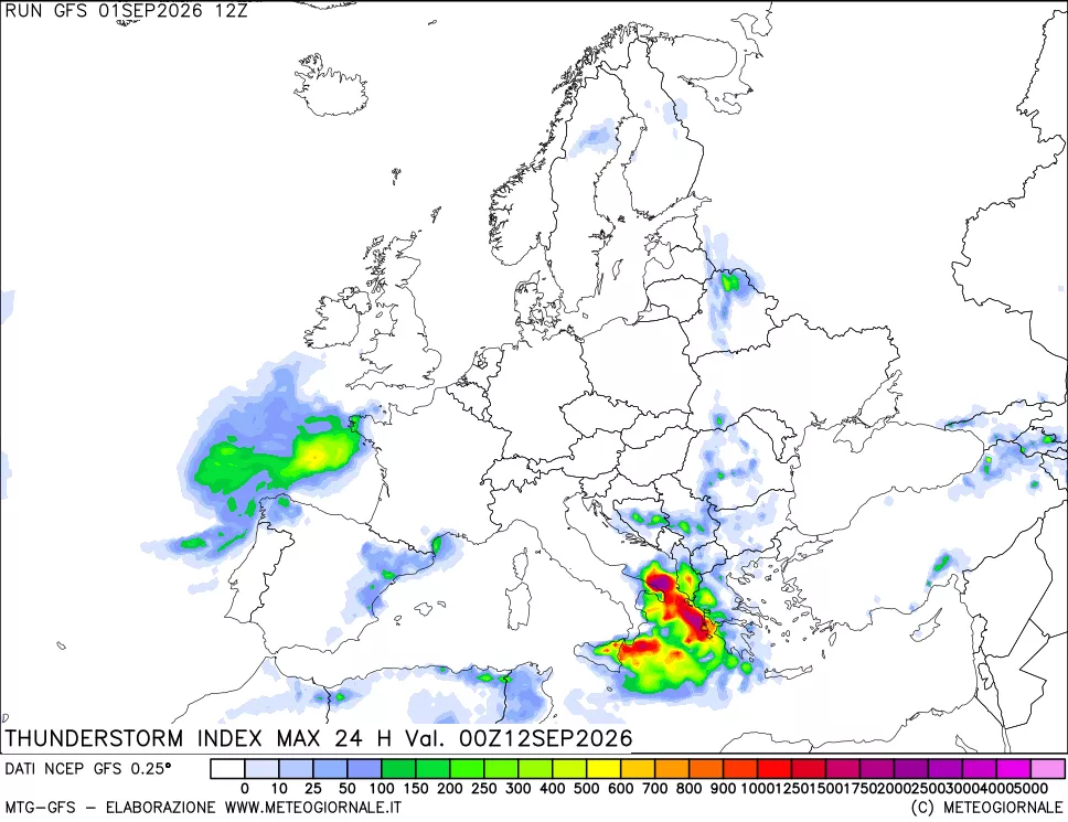 mappa TSI Max 24 ore