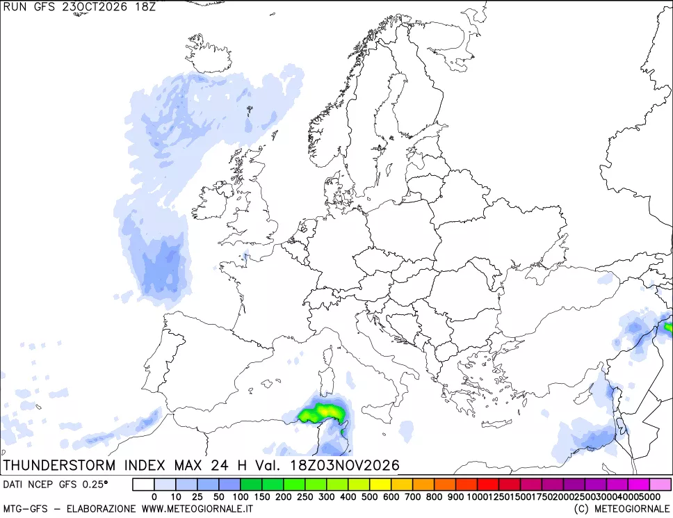 mappa TSI Max 24 ore