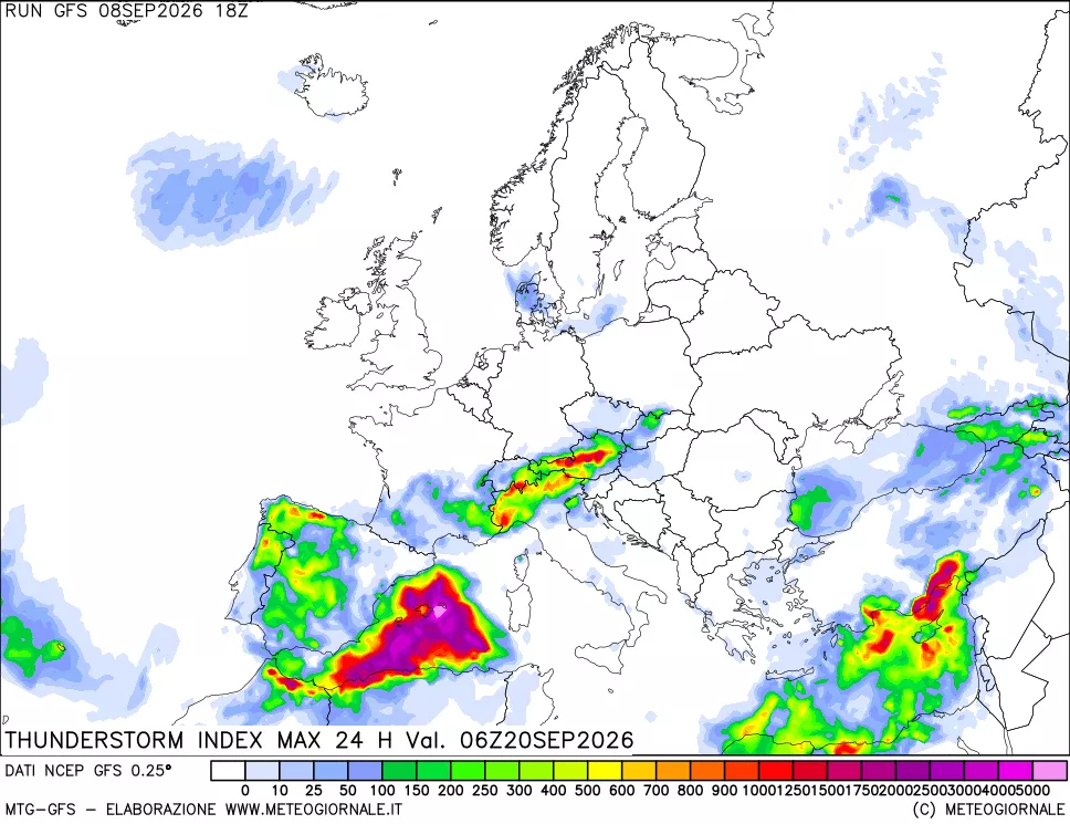 mappa TSI Max 24 ore