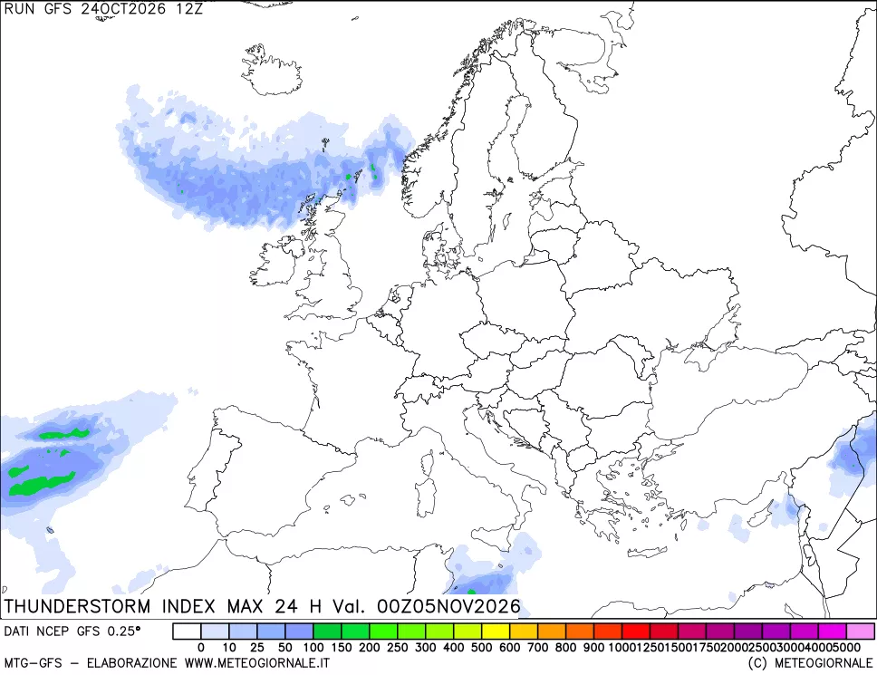 mappa TSI Max 24 ore