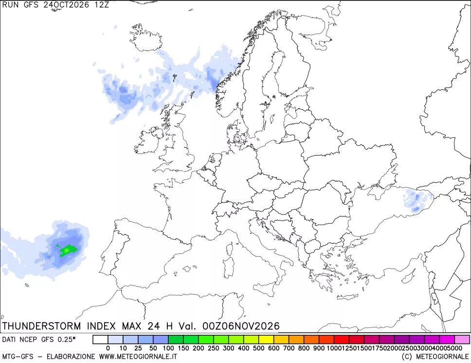 mappa TSI Max 24 ore