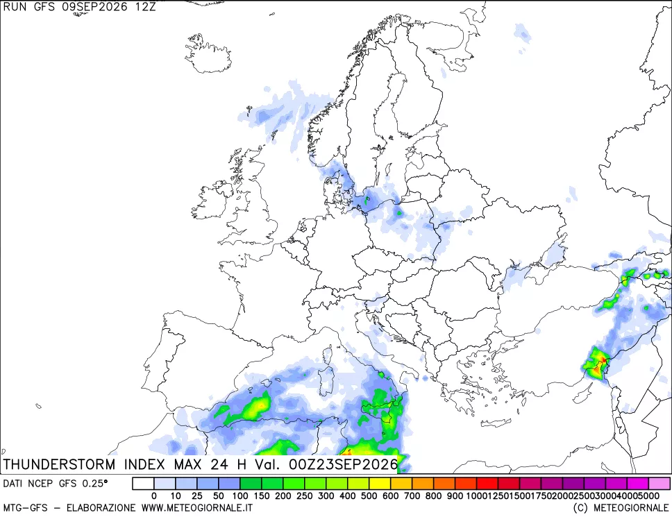 mappa TSI Max 24 ore