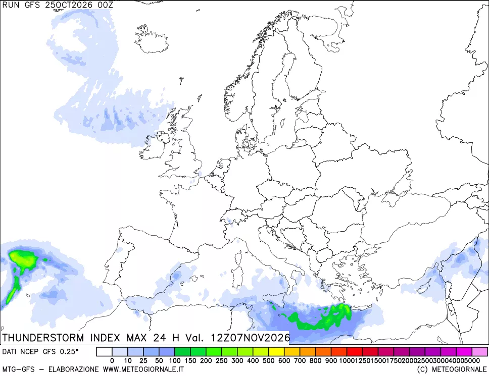 mappa TSI Max 24 ore