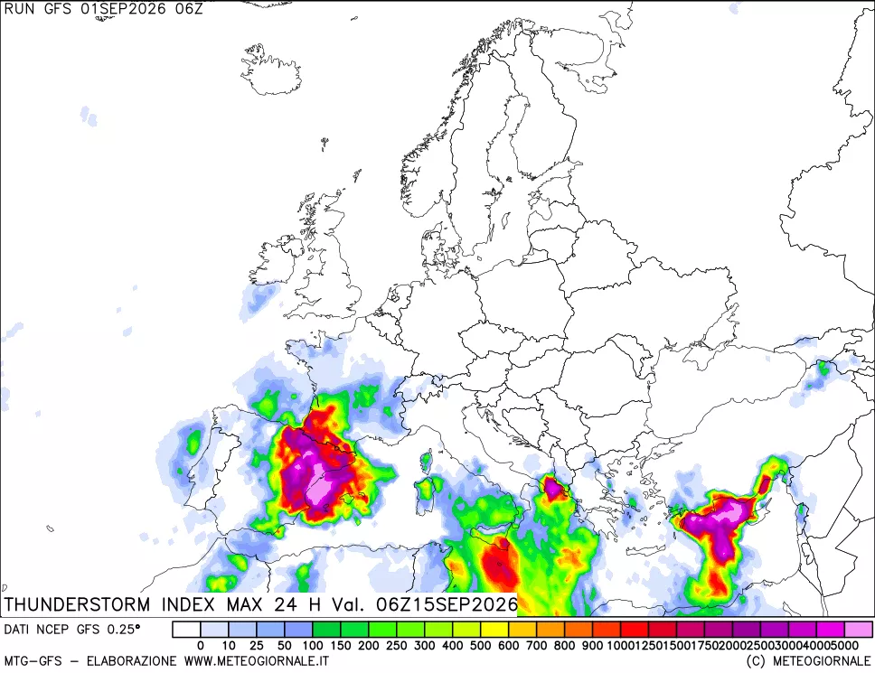 mappa TSI Max 24 ore