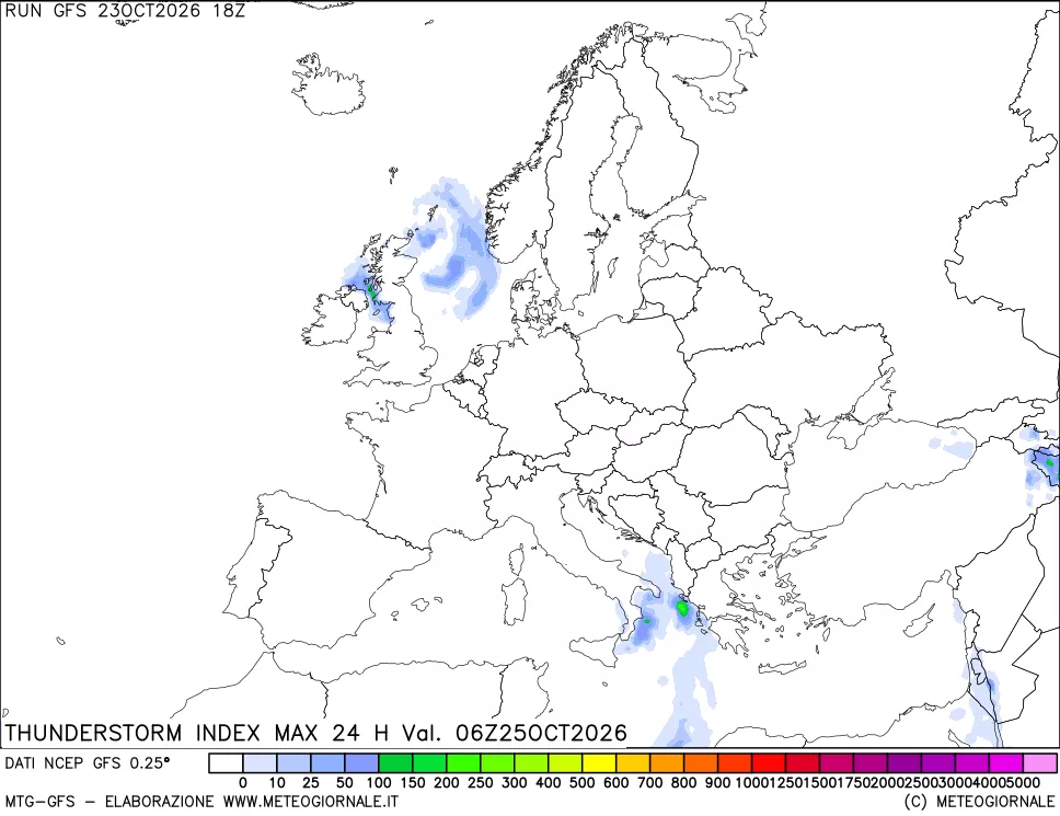 mappa Indice Temporali massimo 24 ore