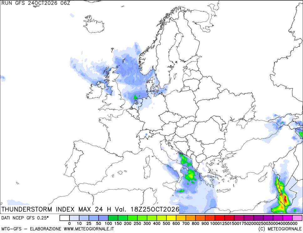 mappa TSI Max 24 ore