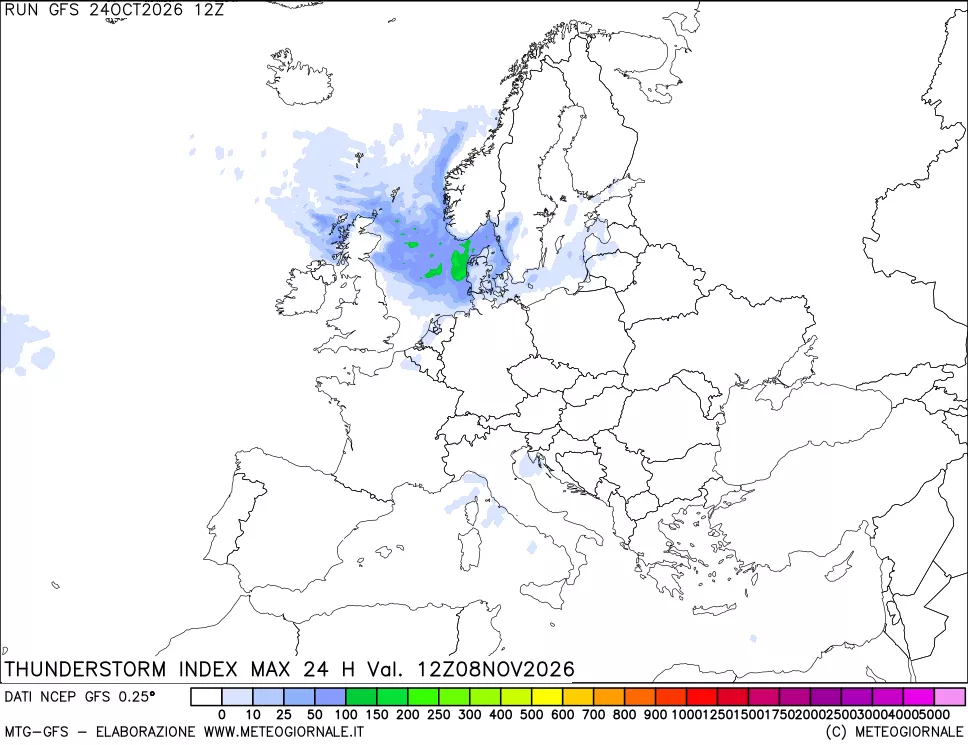 mappa Indice Temporali massimo 24 ore