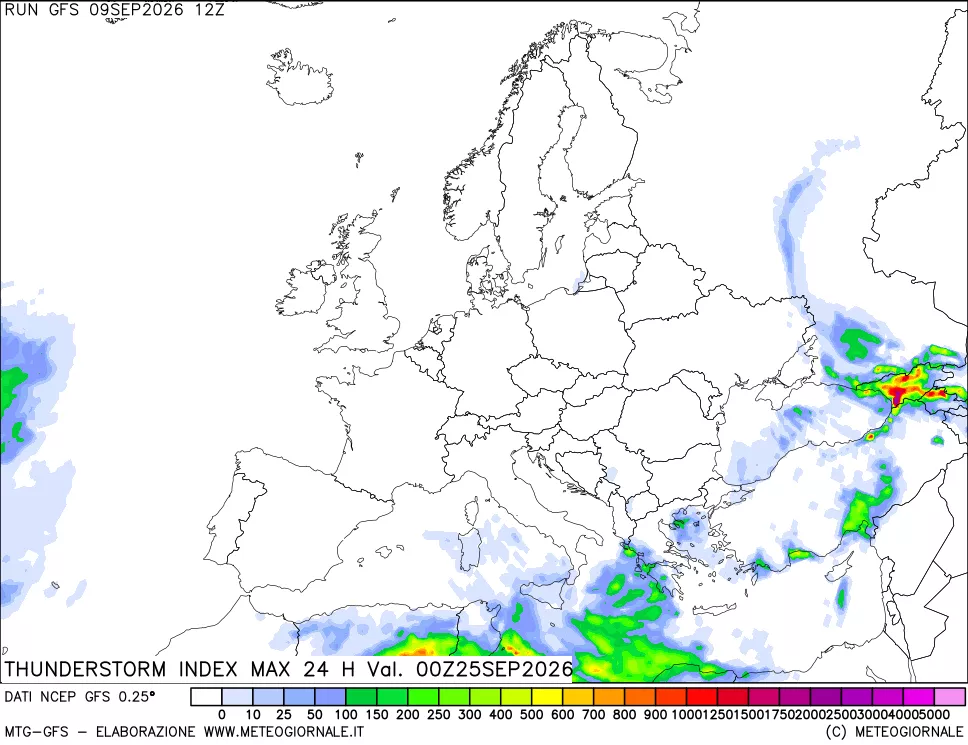 mappa TSI Max 24 ore