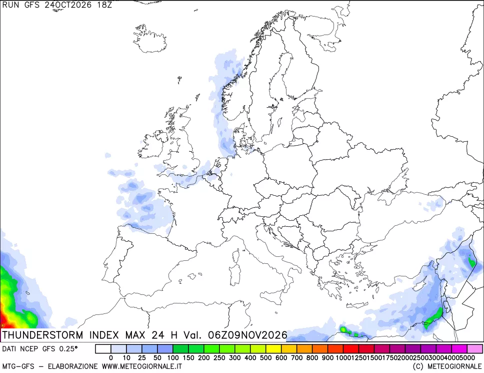 mappa TSI Max 24 ore