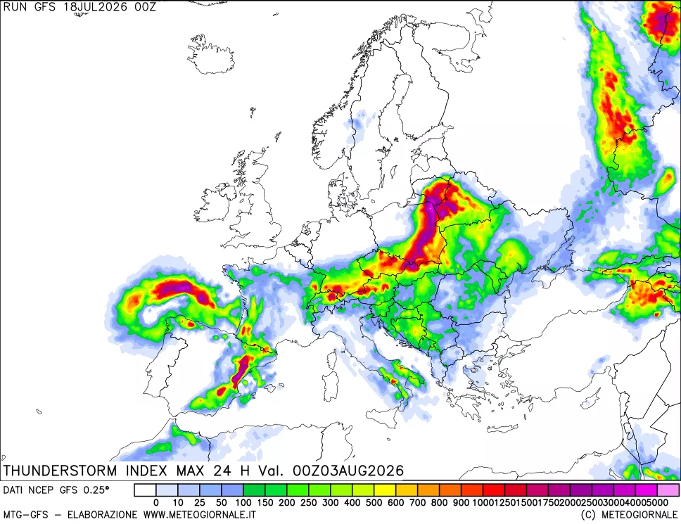 mappa TSI Max 24 ore