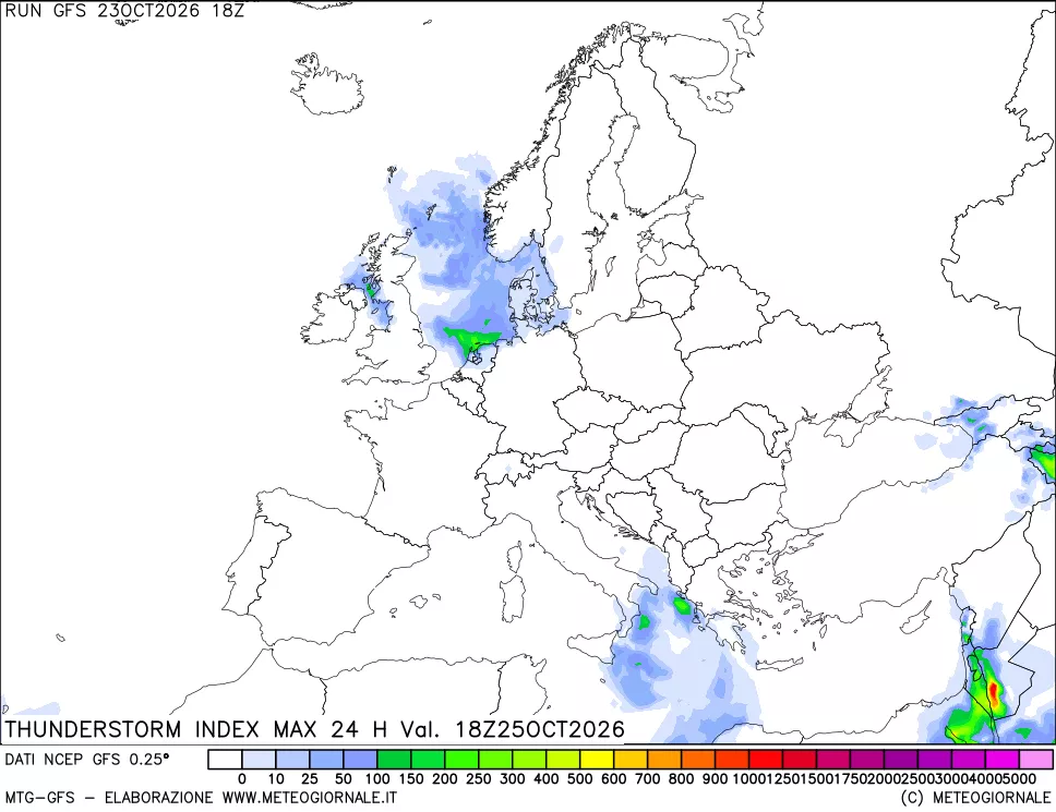 mappa TSI Max 24 ore