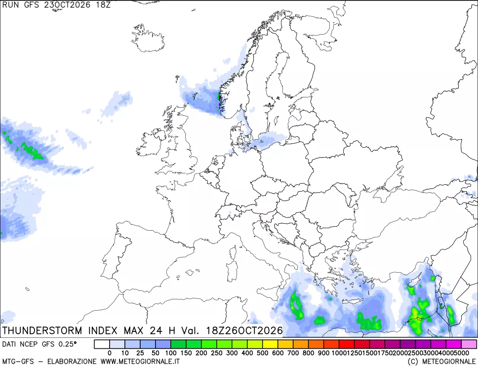 mappa TSI Max 24 ore