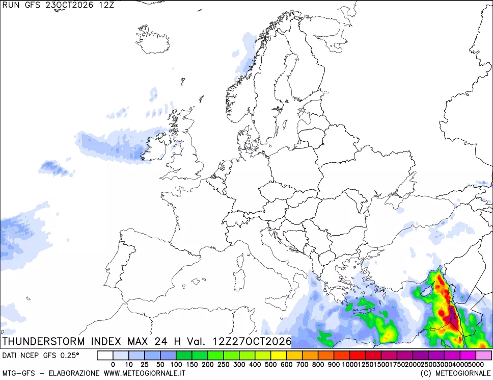 mappa TSI Max 24 ore
