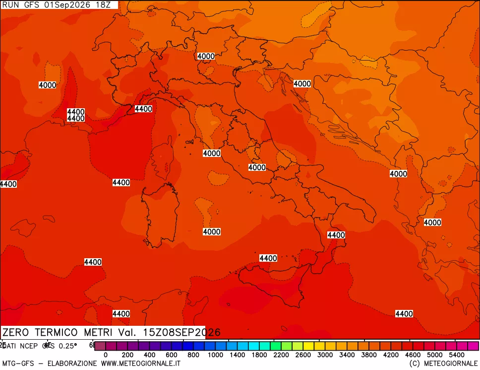 mappa Quota Zero Termico