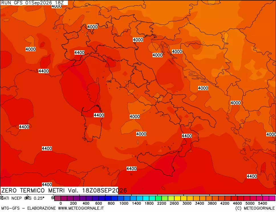 mappa Quota Zero Termico