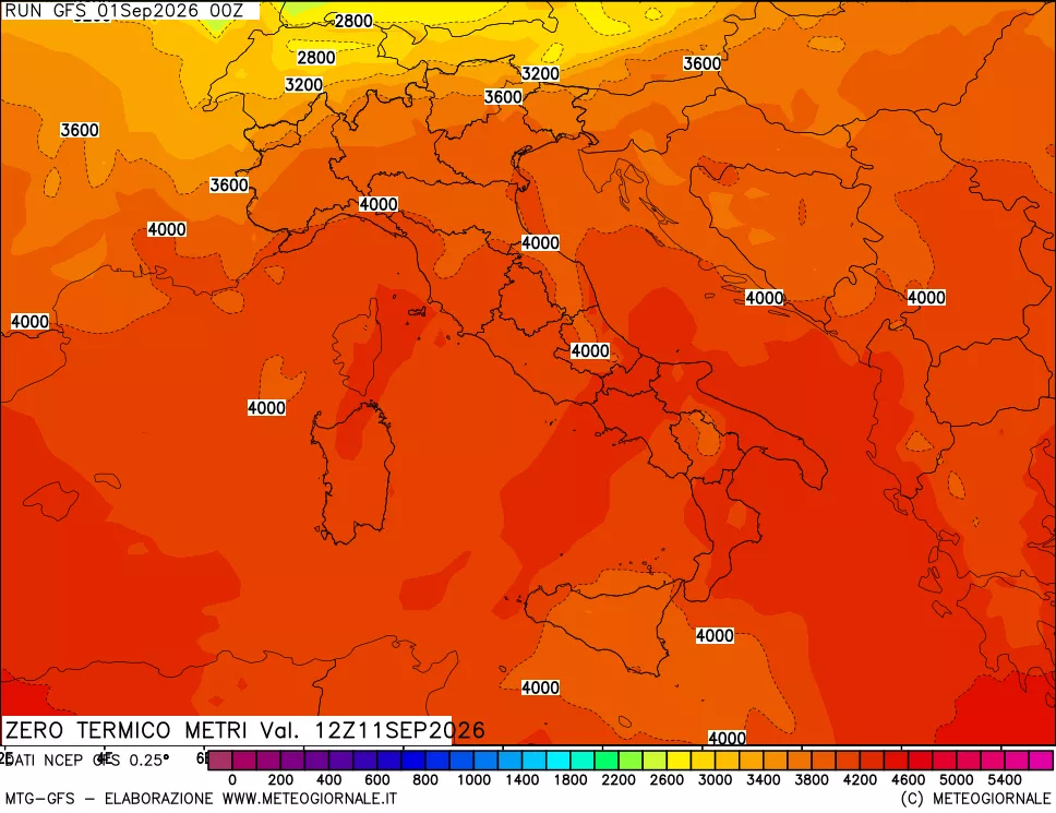 mappa Quota Zero Termico