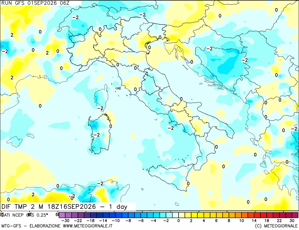 mappa Dif. Temp -24 ore