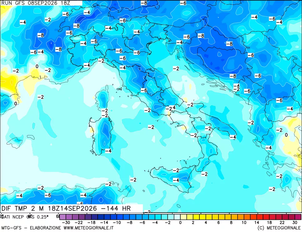 mappa Dif. Temp - Init