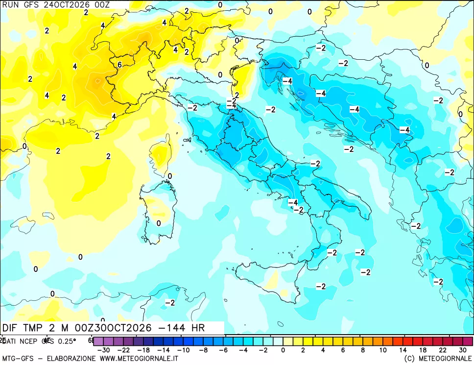 mappa Dif. Temp - Init